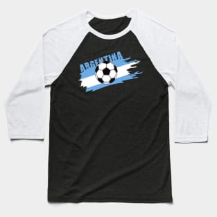 Argentina Soccer Argentina Futbol Football Argentinian Flag Jersey Baseball T-Shirt